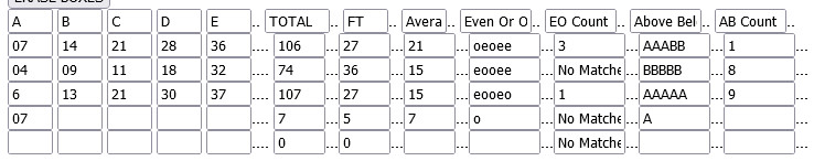 Calculate Rows